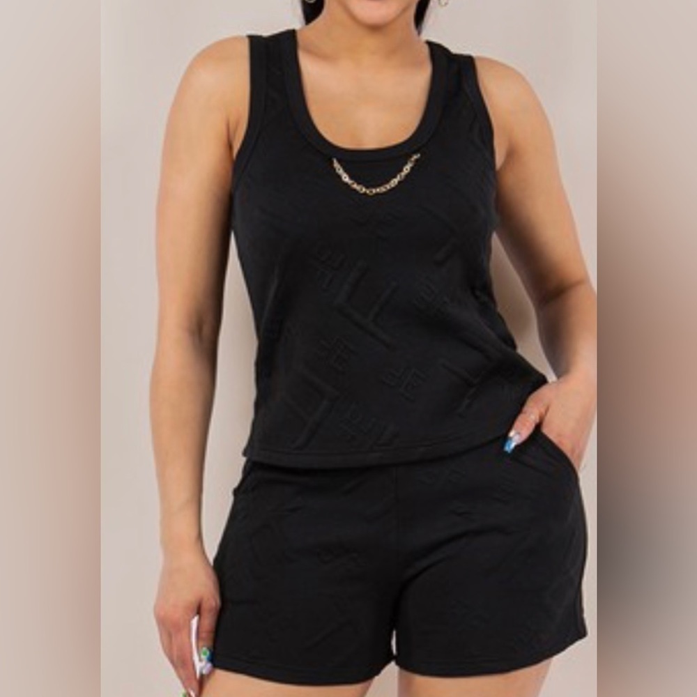 Shorts🌞🌞 2 Piece Black Shorts Set - Picture 2 of 6
